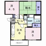 ハイム長通の間取り画像