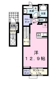 ソルフェジオ東津田の間取り画像