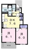 アンジュ・リールの間取り画像