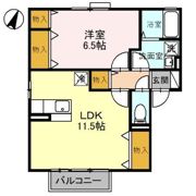 リビングタウン古河北 Cの間取り画像