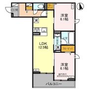 Residence Hillsの間取り画像