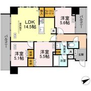 サンジョイアゼロの間取り画像