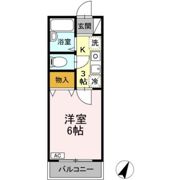 フォレストヴィラ北斗の間取り画像