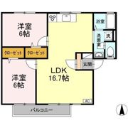 メゾンセジュールの間取り画像