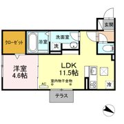 ヴィラ・ロワイヤル五番館 五番館の間取り画像