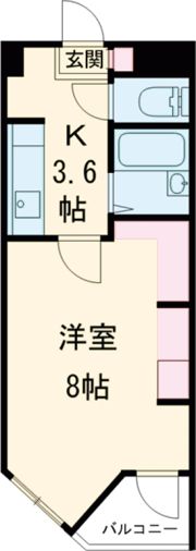 アプリーレ京町 ＊＊の間取り画像