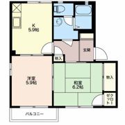 MAISON L’EST Bの間取り画像
