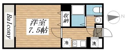 リード桜坂の間取り画像