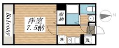 リード桜坂の間取り画像