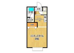 ティアラハウス横堀の間取り画像