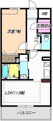 プログレスの間取り画像
