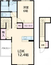 S＆E Iの間取り画像