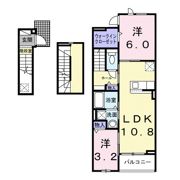 ヒカルサ岡崎蓑川町の間取り画像