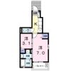 ゴールドリング池田Ⅱの間取り画像