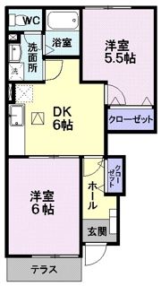 アスペンベ－ルDの間取り画像
