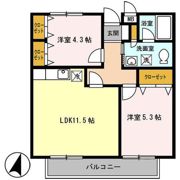 メゾン・ド・マリアージュ Jの間取り画像