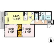セレスティア南花畑Ⅲの間取り画像
