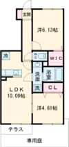 Mitsuya B棟の間取り画像