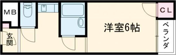 ホワイティ18の間取り画像
