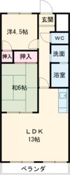 エクセル中川原の間取り画像