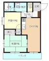 リバティープラザ袋町の間取り画像