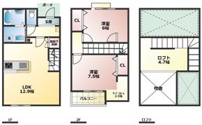 フルールの間取り画像
