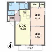 ノッティングヒルの間取り画像