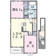 ルノン Ⅱの間取り画像
