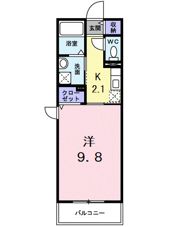 ジェルメ 東所沢の間取り画像