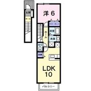 サニーグランツAの間取り画像