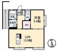 エクラージュ Sの間取り画像