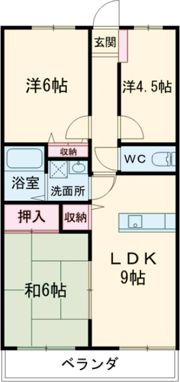 エスポワールの間取り画像