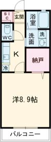ZEN'S平野の間取り画像