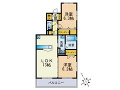 エルパティオBの間取り画像