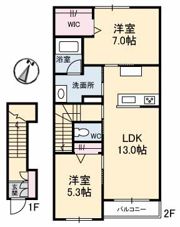 メゾン ドゥ オリーブの間取り画像