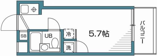 グランバリュー中野坂上の間取り画像