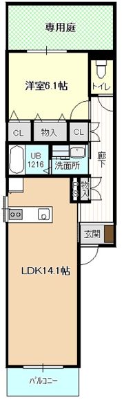 サンピア野南の間取り画像