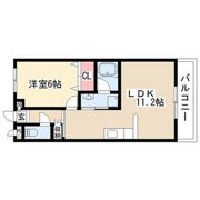 プレシャス植田の間取り画像