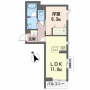 ベレオ横塚の間取り画像