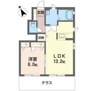 ヴァン・ベール C棟の間取り画像
