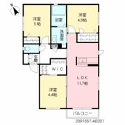 シャーメゾン吉野ヶ里の間取り画像
