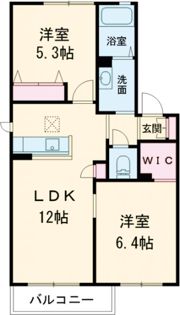 ディアス小野原 E棟の間取り画像
