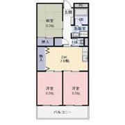 Limpia江口の間取り画像