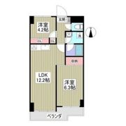 セントラルグリーンマンションの間取り画像
