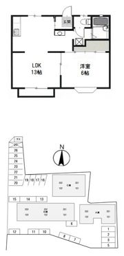 メゾングリンピアBの間取り画像