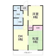 マンション楠通りⅡの間取り画像