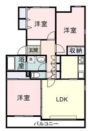 ハウス安東の間取り画像