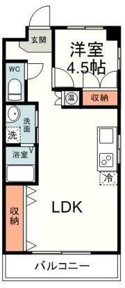 パルシティ伝馬町の間取り画像