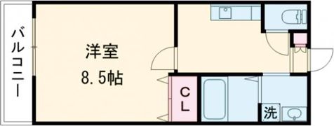 RADICE坪井の間取り画像