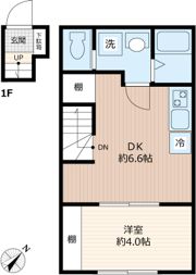 vinosity北柏の間取り画像